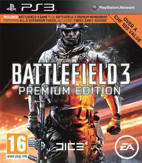 Portada o Cover de Juego Digital ps3 Battlefield 3 + Premium