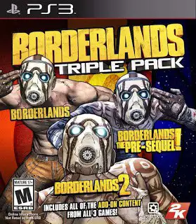 Portada o Cover de Juego Digital ps3 Borderlands Pack123 Ultimate Edition