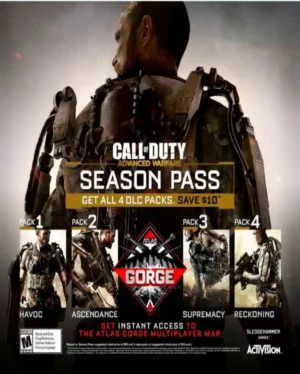 Portada o Cover de Juego Digital COD Advanced Warfare+Pass