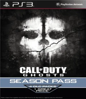 Portada o Cover de Juego Digital ps3 Call Of Duty Ghosts Season Pass Reg Usa