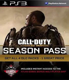 Portada o Cover de Juego Digital ps3 Call of Duty Advanced Warfare+SEASSON PASS