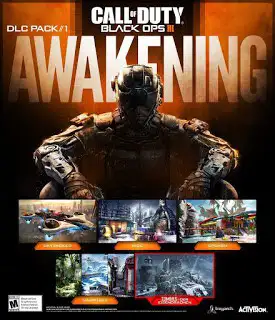 Portada o Cover de Juego Digital ps3 Call of Duty Black Ops 3 Solo DLC 1