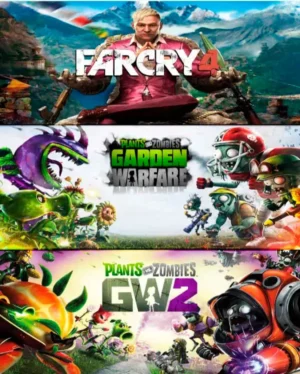 Portada o Cover de Juego Digital Far cry 4+Pvz1-2