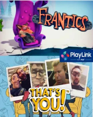 Portada o Cover de Juego Digital Frantics + That's You!