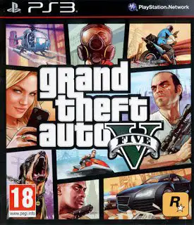 Portada o Cover de Juego Digital ps3 GTA 5 Grand Theft Auto V