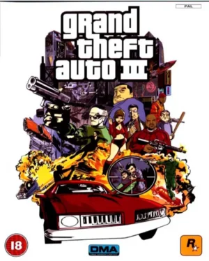 Portada o Cover de Juego Digital Grand Theft Auto III