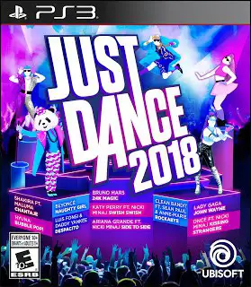 Portada o Cover de Juego Digital ps3 Just Dance 2018