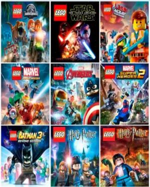 Portada o Cover de Juego Digital Lego Mega pack 9