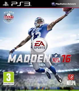 Portada o Cover de Juego Digital ps3 Madden NFL 16