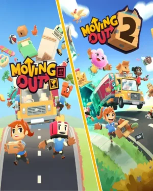 Portada o Cover de Juego Digital Moving Out + Moving Out 2 Bundle