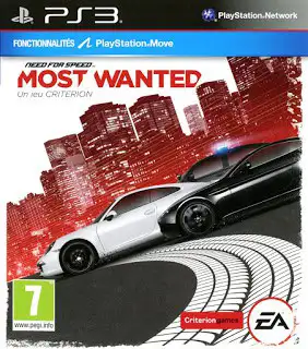 Portada o Cover de Juego Digital ps3 Need For Speed Most Wanted