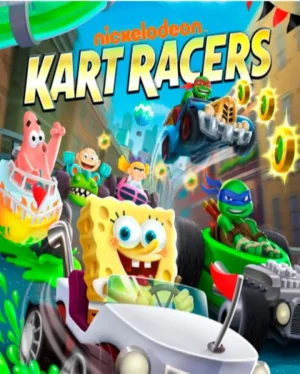 Portada o Cover de Juego Digital Nickelodeon Kart Racers