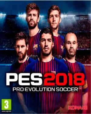 Portada o Cover de Juego Digital PES 18