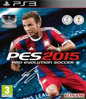 Portada o Cover de Juego Digital ps3 Pes 15