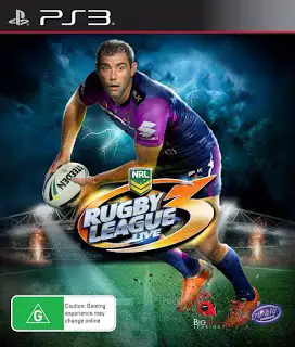 Portada o Cover de Juego Digital ps3 Rugby League Live 3