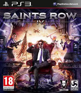 Portada o Cover de Juego Digital ps3 Saints Row IV