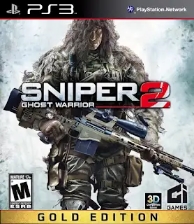 Portada o Cover de Juego Digital ps3 Sniper Ghost Warrior 2 Gold Edition