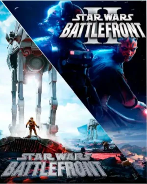 Portada o Cover de Juego Digital Star Wars Battlefront 1+2