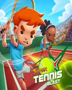 Portada o Cover de Juego Digital Super Tennis Blast