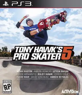 Portada o Cover de Juego Digital ps3 Tony Hawk’s Pro Skater 5