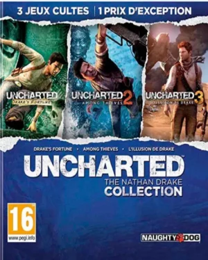 Portada o Cover de Juego Digital Uncharted Trilogy