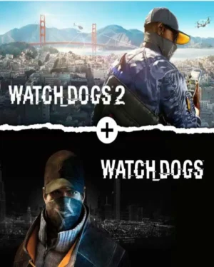 Portada o Cover de Juego Digital Watch Dogs 1 + 2